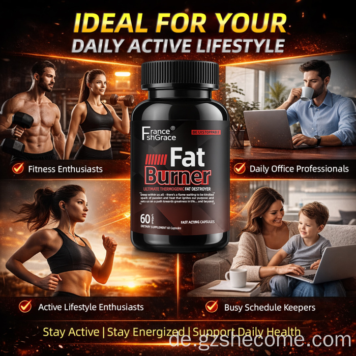 Shecome Fatburner-Kapseln zur Gewichtskontrolle